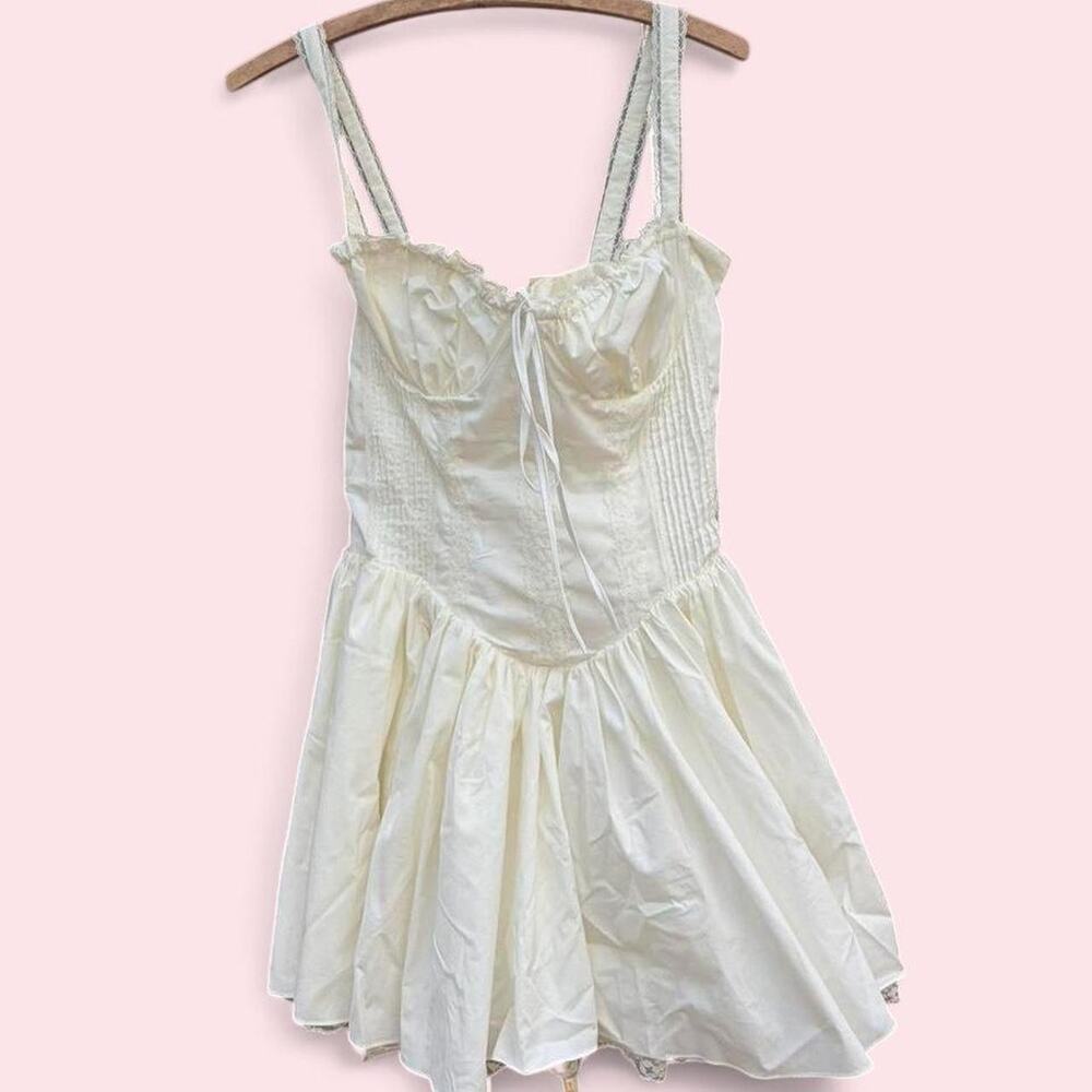 House of cb white corset